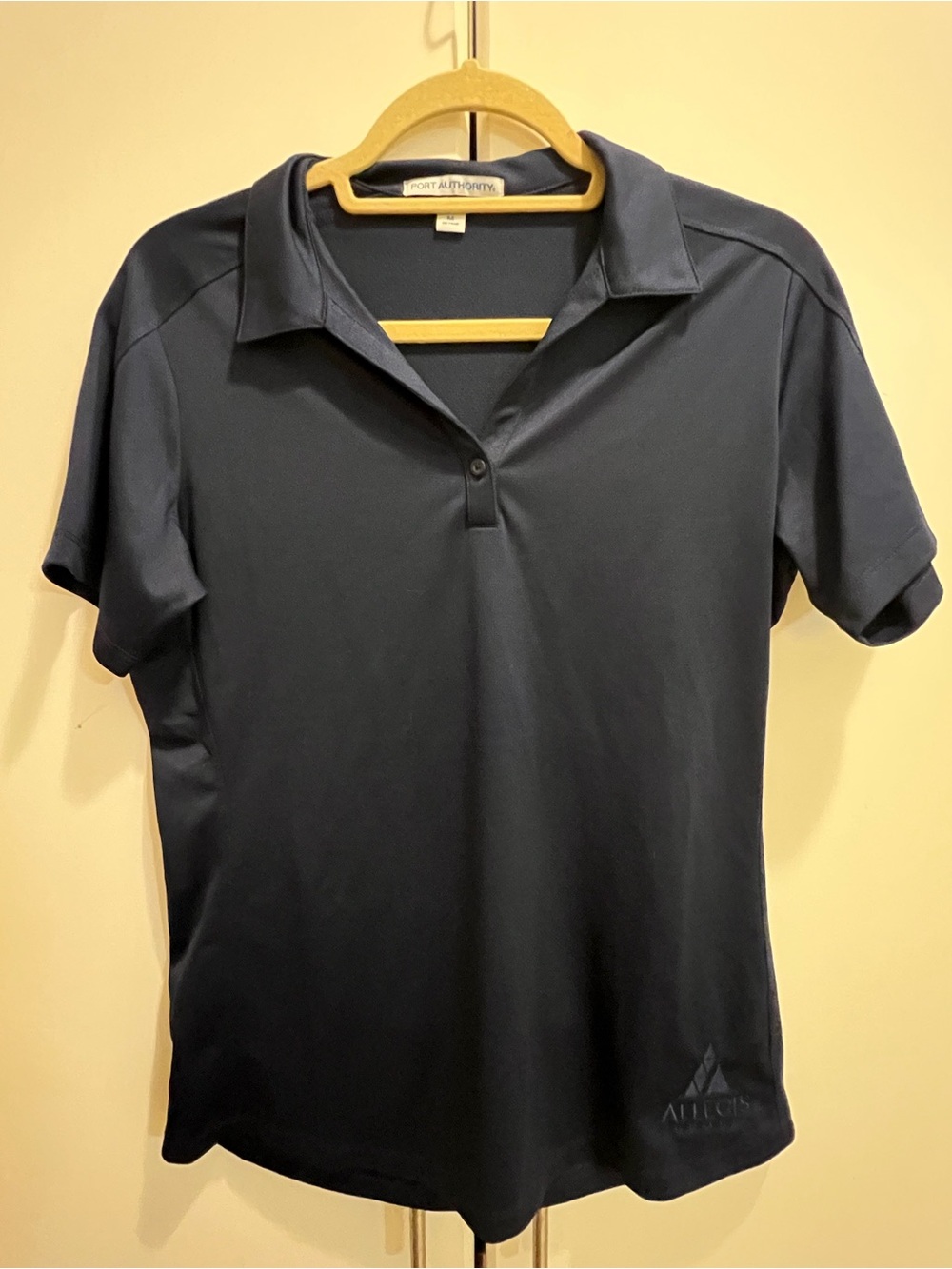 Port Authority Women's Navy Short-Sleeve Polo